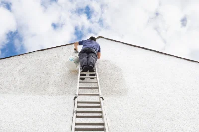 Peinture extérieure à Calorguen — façades et ravalement